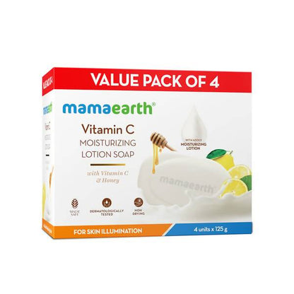 Mamaearth Vitamin C Moisturizing Lotion Soap -125 gm