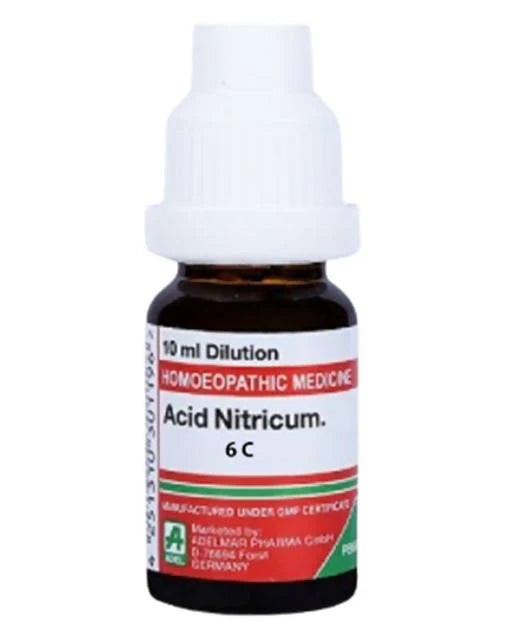 Adel Homeopathy Acid Nitricum Dilution -6 CH