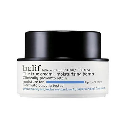 Belif The True Cream Moisturizing Bomb Clinically Proven To Retain Moisture - 50 ml