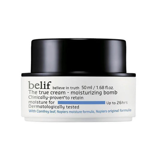 Belif The True Cream Moisturizing Bomb Clinically Proven To Retain Moisture - 50 ml