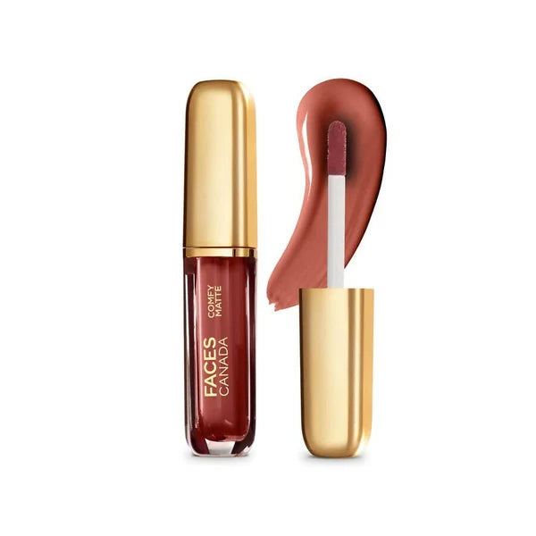 Faces Canada Comfy Matte Liquid Lipstick-For The Win 08 - 3 ml