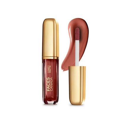 Faces Canada Comfy Matte Liquid Lipstick-For The Win 08 - 3 ml