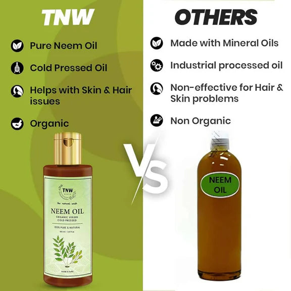 The Natural Wash Multipurpose Pure Neem Oil - 100 ml