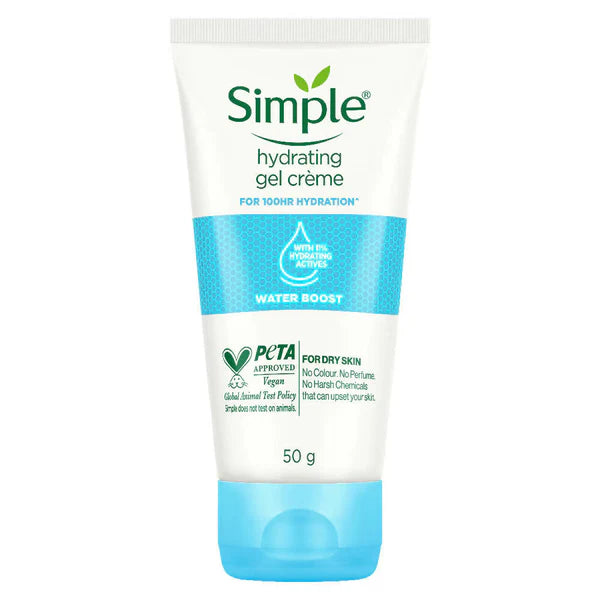 Simple Water Boost Hydrating Gel Creme for 100 HR Hydration - 50 gm