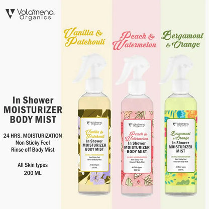 Volamena Bergamont & Orange In Shower Moisturizer Mist - 250 gm
