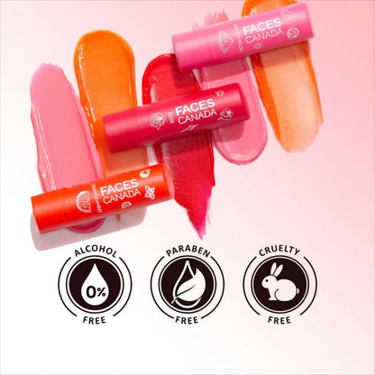 Faces Canada Vitamin C Lip Balm - Watermelon - 4.8 gm
