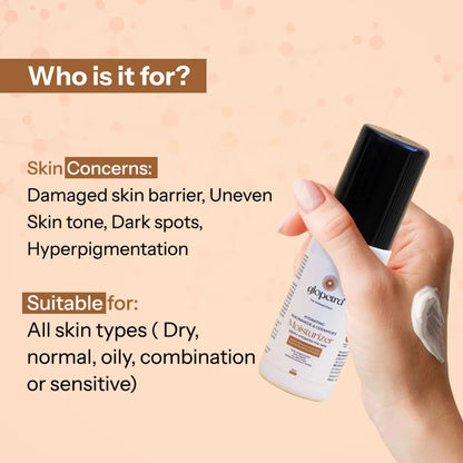 Glopetra Hydrating Niacinamide & Ceramides Moisturizer Deeply Hydrates The Skin - 75 ml