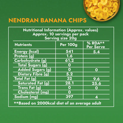 Sweet Karam Coffee Kerala Banana Chips - 200 gm