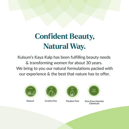 Kulsum's Kaya Kalp Silver Gel For Clear & Nourished Skin - 40 gm
