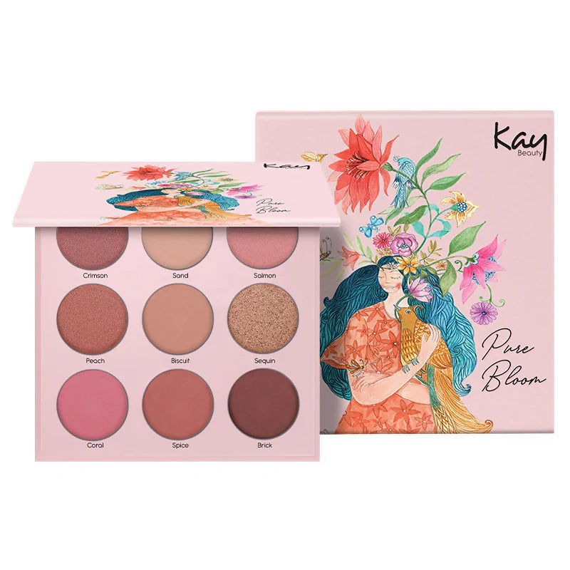 Kay Beauty By Katrina Kaif Eyeshadow Palette - Pure Bloom