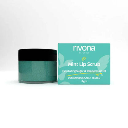 Rivona Naturals Mint Lip Scrub - 8 gm