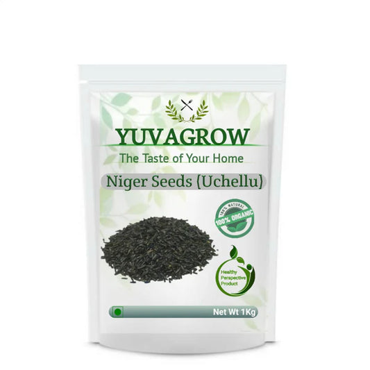 Yuvagrow Niger Seeds (Uchellu) - 1 kg
