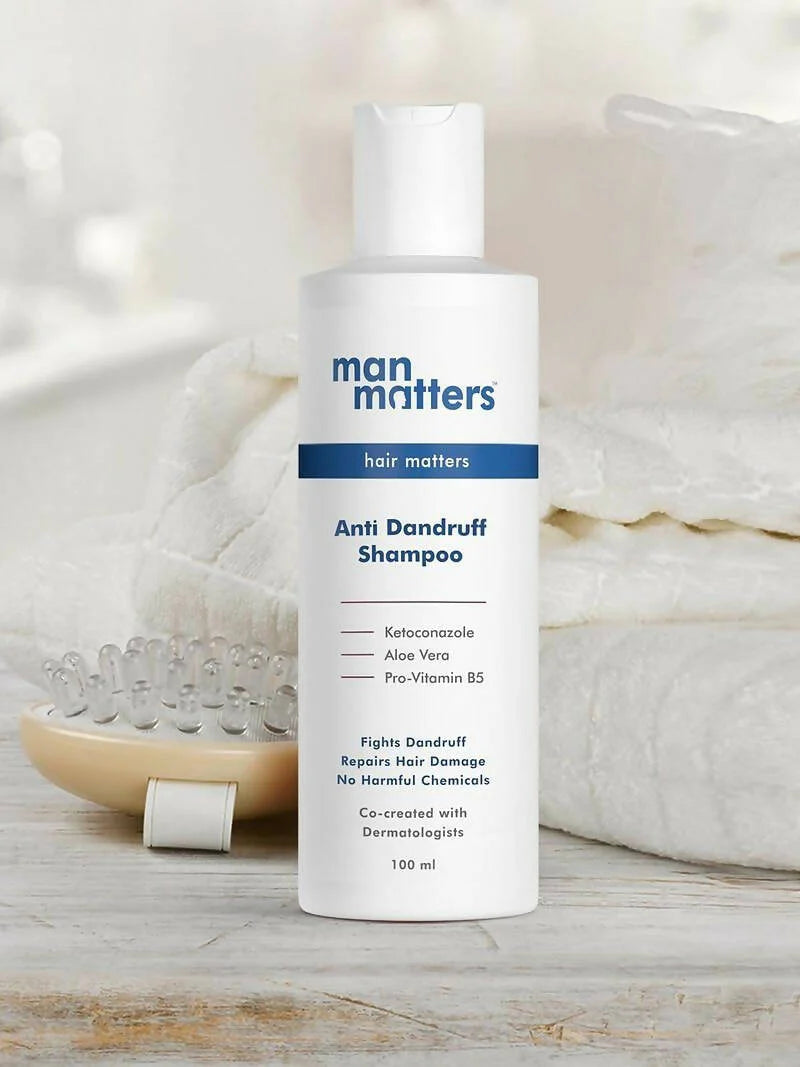 Man Matters 1% Ketoconazole Anti-Dandruff Shampoo, Reduces Itching & Dandruff