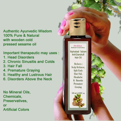 DevElixir Anti-Dandruff Oil - 100 ml