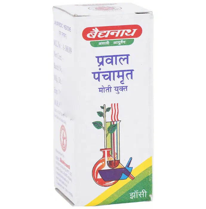 Baidyanath Jhansi Prawal Panchamrit (with Pearl) Tablets