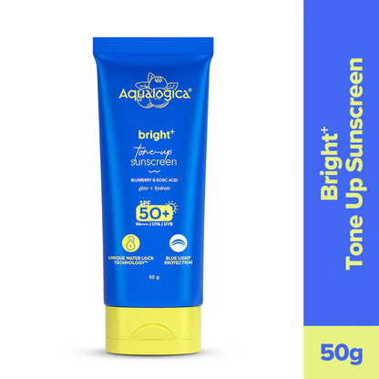 Aqualogica Bright + Tone Up Sunscreen - 50 gm