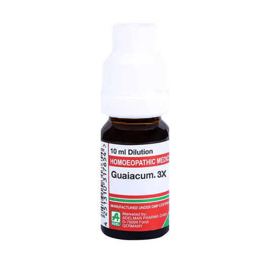 Adel Homeopathy Guaiacum Dilution -10 ml