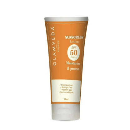 Glamveda Hybrid Sunscreen Lotion Spf 50 Pa+++ - 60 ml