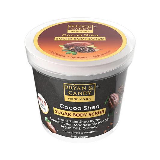 Bryan & Candy Cocoa Shea Sugar Body Scrub - 250 gm