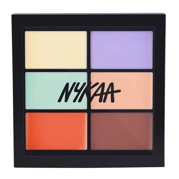 Nykaa SKINgenius Conceal & Correct Palette - Correct & Contour - 9 gm