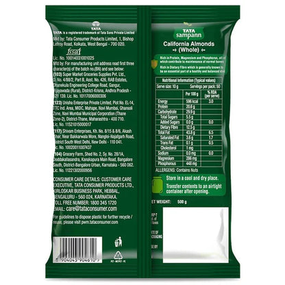 Tata Sampann Pure California Almonds - 500 gm