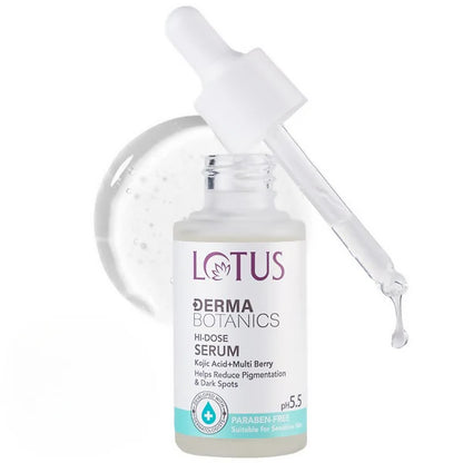Lotus DermaBotanics Kojic acid + Multi Berry Face Serum