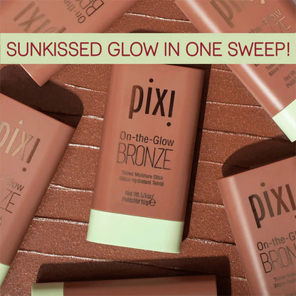 PIXI On The Glow Bronzer - Beach Glow - 19 gm