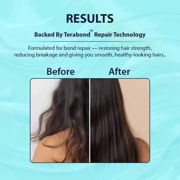 Dermistry Bond Repair & Restore Hair Serum, Mask& Shampoo TeraBond Maleic Acid Protein - combo