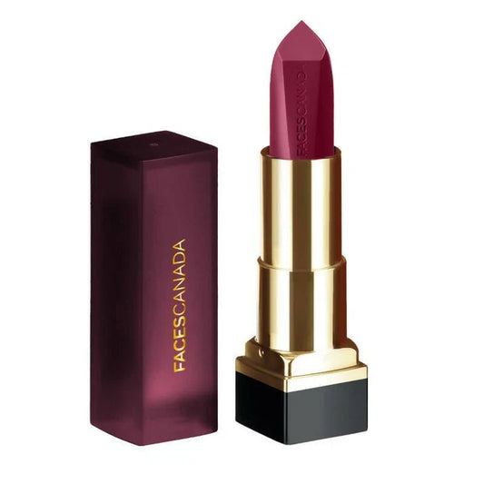Faces Canada Comfy Matte Creme Lipstick - Sip Of Wine 06 - 4.2 gm