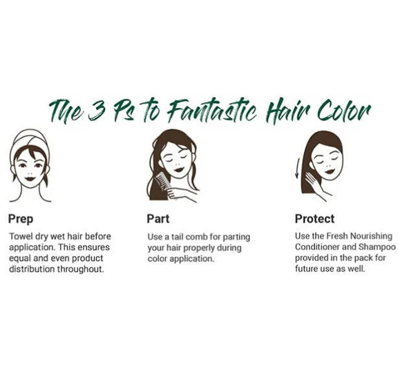 Biotique Herbcolor 3N Darkest Brown 50Gm + 110Ml
