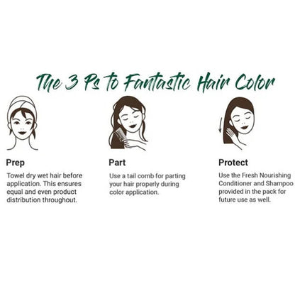 Biotique Herbcolor 3N Darkest Brown 50Gm + 110Ml