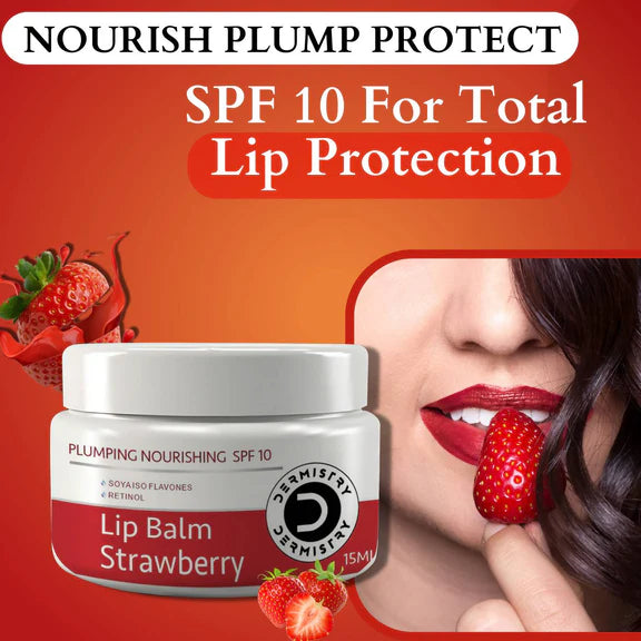 Dermistry Coffee Scrub & Strawberry Cocoa Butter Nourishing Lip Balm - combo