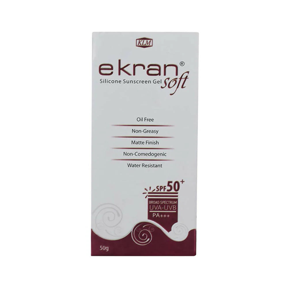 KLM Ekran Soft Silicone Sunscreen Gel SPF 50+ - 50 gm