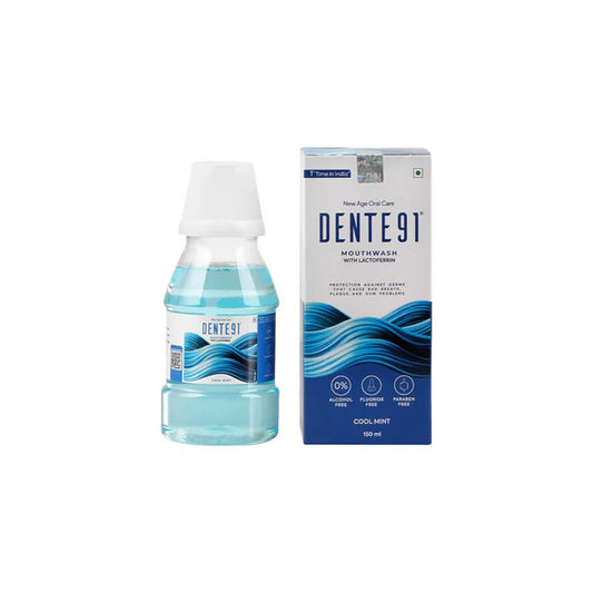 Dente91 Cool Mint Mouthwash - 150 ml