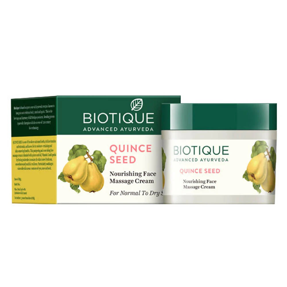 Biotique Advanced Ayurveda Quince Seed Anti-Ageing Face Massage Cream