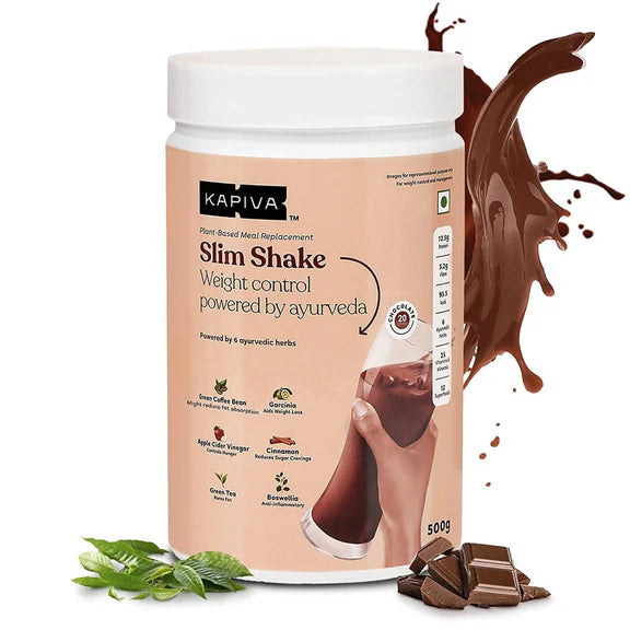 Kapiva Ayurveda Slim Shake - Chocolate - 500 gm