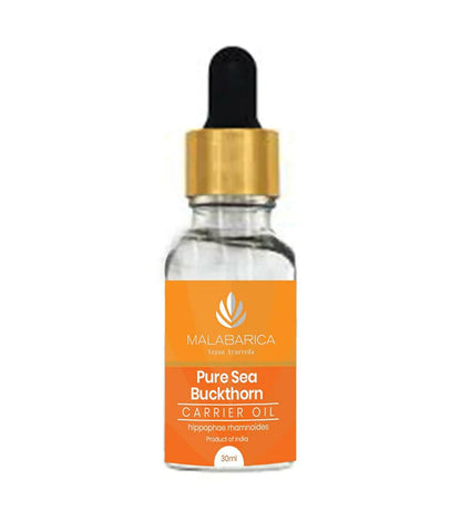 Malabarica Pure Sea Buckthorn Carrier Oil - 30 ml
