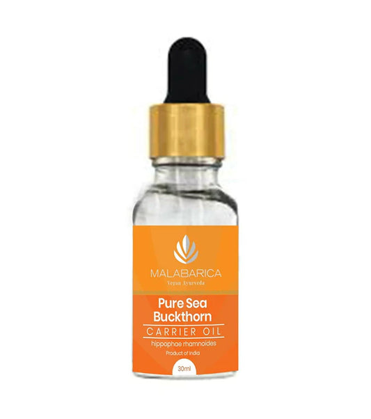 Malabarica Pure Sea Buckthorn Carrier Oil - 30 ml