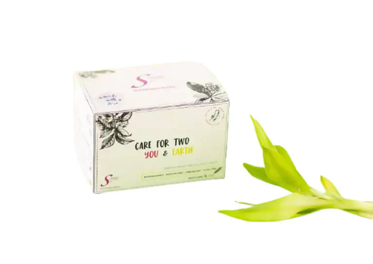 Saathi Bamboo Fiber Sanitary Napkins Panty Liner Pack - 24 Pads