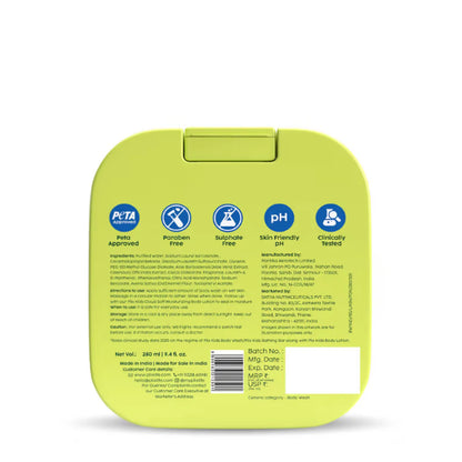PLIX The Plant Fix Kids Bubble Splash Body Wash - 280 ml