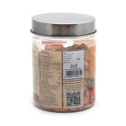Truefarm Organic Roasted Almonds - 250 gm