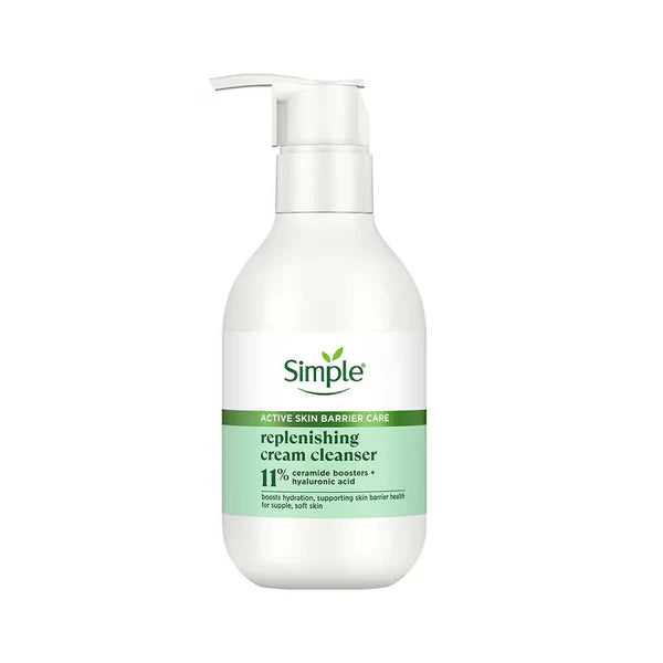 Simple Active Skin Barrier Care Replenishing Cream Face Cleanser - 150 ml