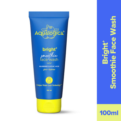 Aqualogica Bright+ Smoothie Face Wash - 100 ml