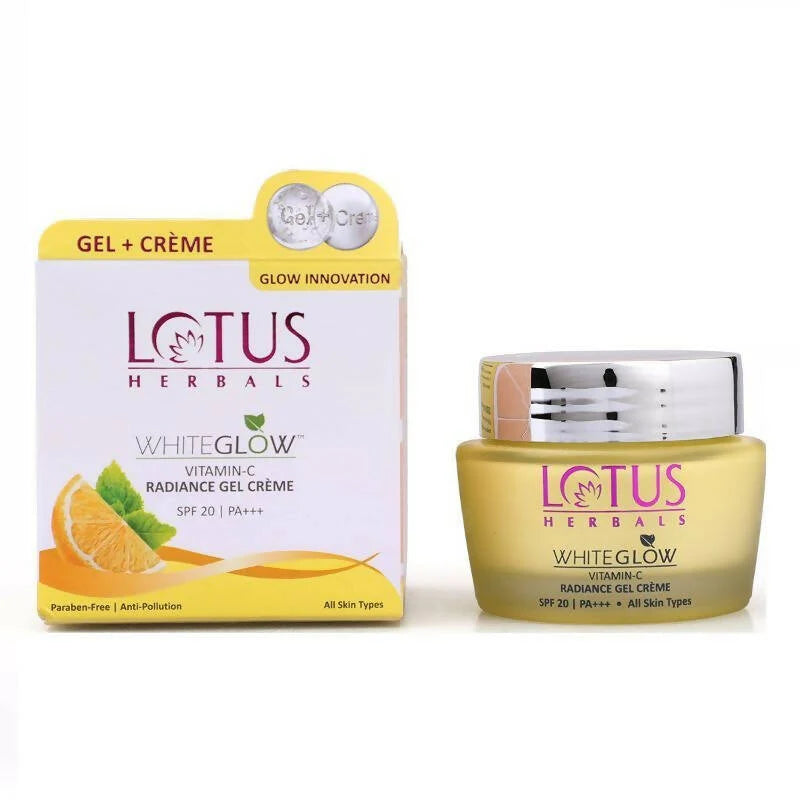 Lotus Herbals Whiteglow Vitamin-C Radiance Gel Crème SPF