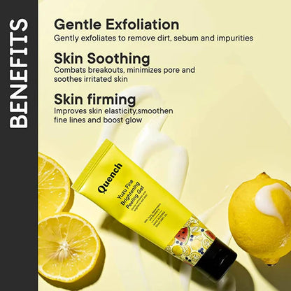 Quench Botanics Yuzu Fine Brightening Peeling Gel - Korean Skincare - 50 ml