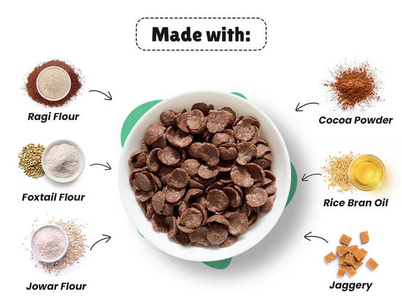 Little Joys Millet Choco Crunch+ Millet Pancake Mix - combo