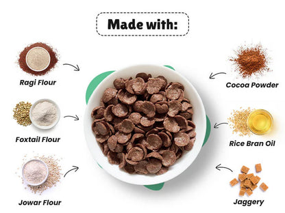 Little Joys Millet Choco Crunch+ Millet Pancake Mix - combo