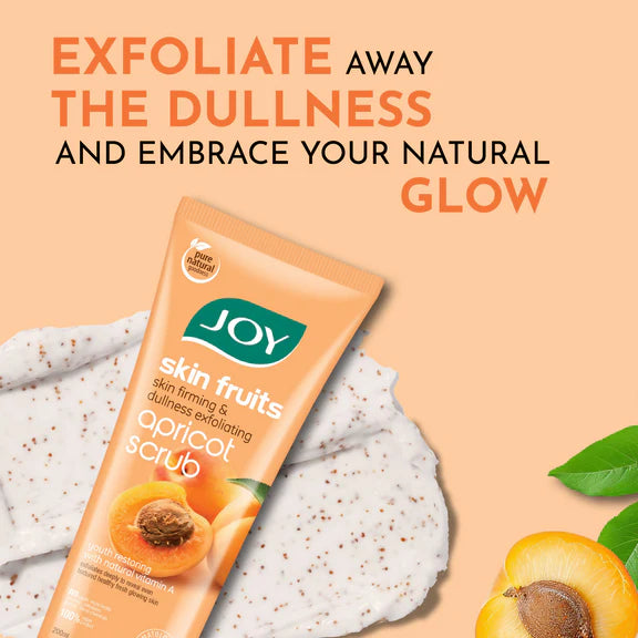 Joy Apricot & Walnut Face & Body Scrub - 200 gm
