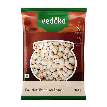 Vedaka Fox Nuts Phool Makhana - 200 gm