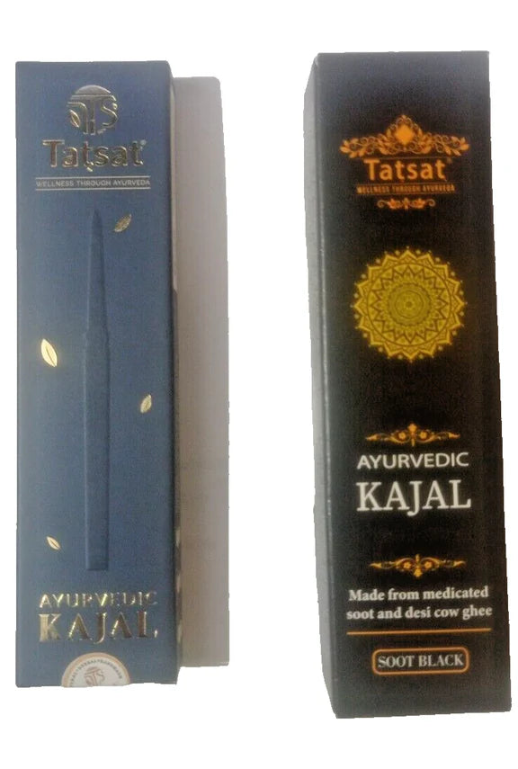 Tatsat 100% Natural Ayurvedic Kajal Pencil - 0.25 gm